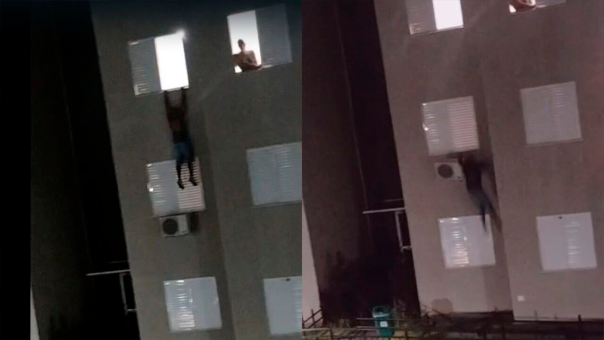 Homem salta do 3º andar de prédio em Maringá para não pagar o programa