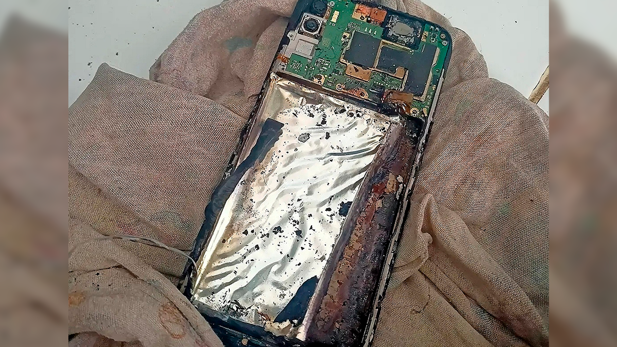 Celular "salva" mecânico de ataque de cães após bateria explodir com mordida no Paraná