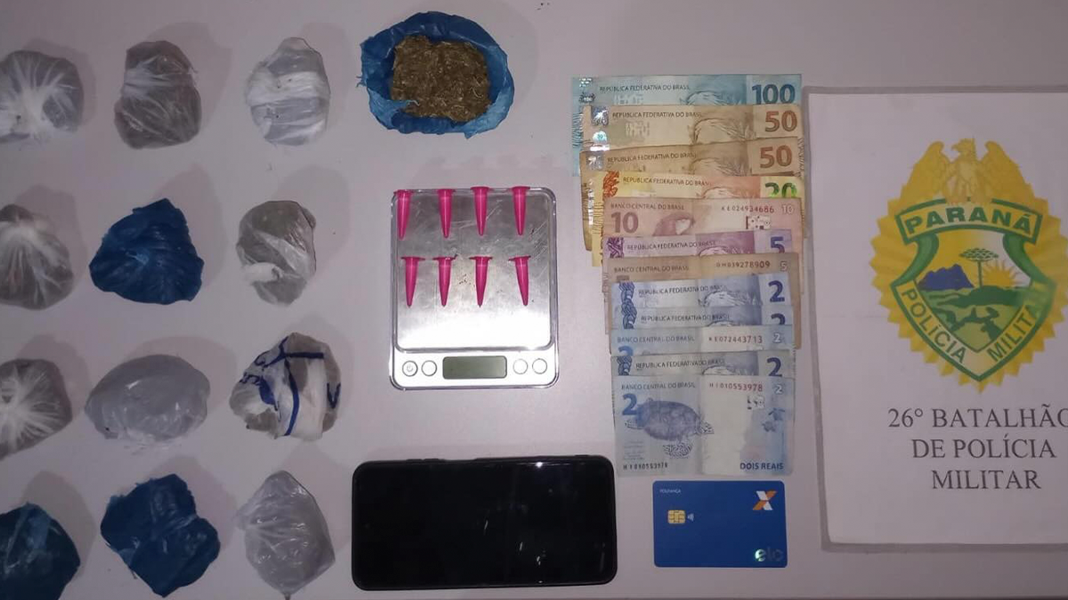 Polícia Militar desarticula ponto de tráfico em Cândido de Abreu