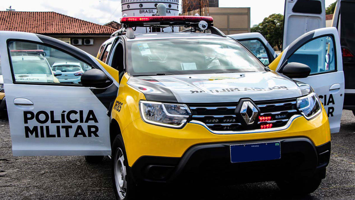 Homem é preso em flagrante após agredir mulher em comércio de Ivaiporã