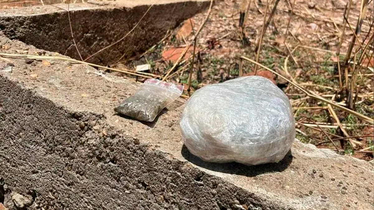 Homem é detido em Jardim Alegre após tentar se livrar de droga ao avistar a PM