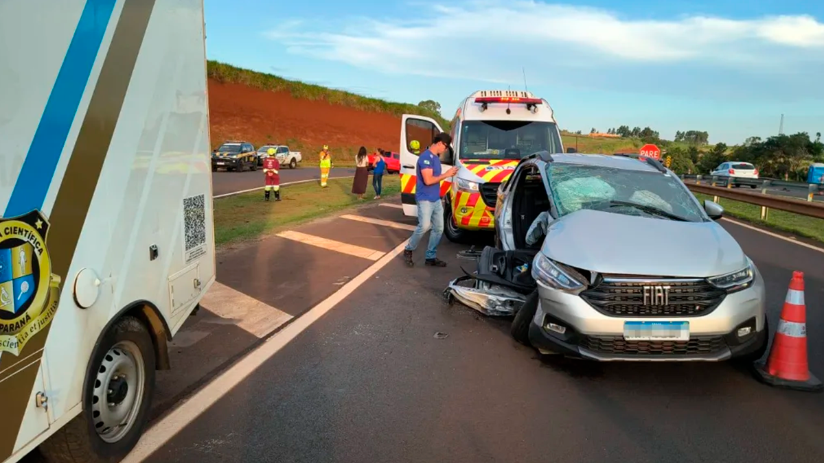 Tragédia na BR-376: Identificada vítima fatal de acidente em Marilândia