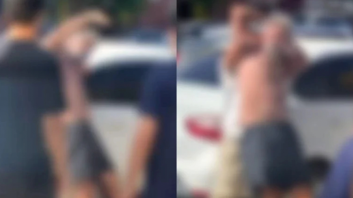 Suspeito de assédio é agredido por populares no centro de Maringá