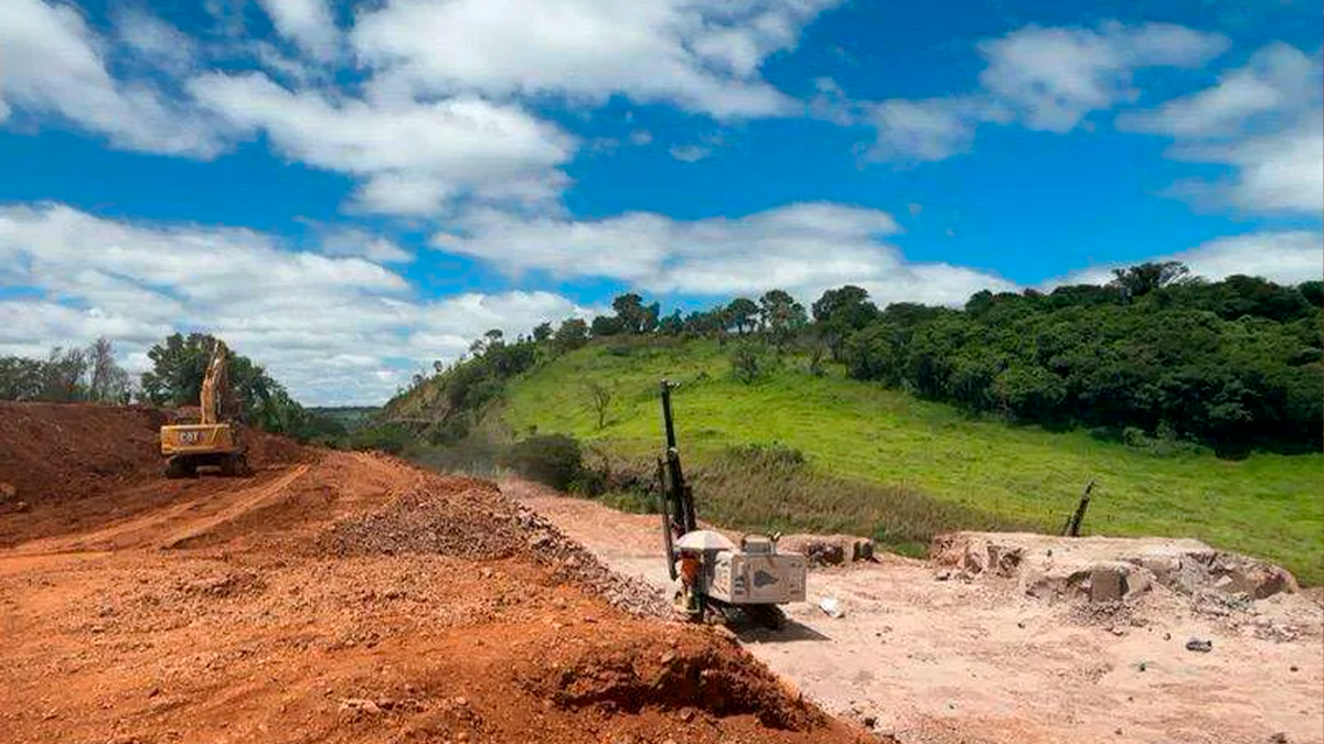 PR-445 terá interdição total para detonação de rochas nesta sexta-feira entre Londrina e Tamarana