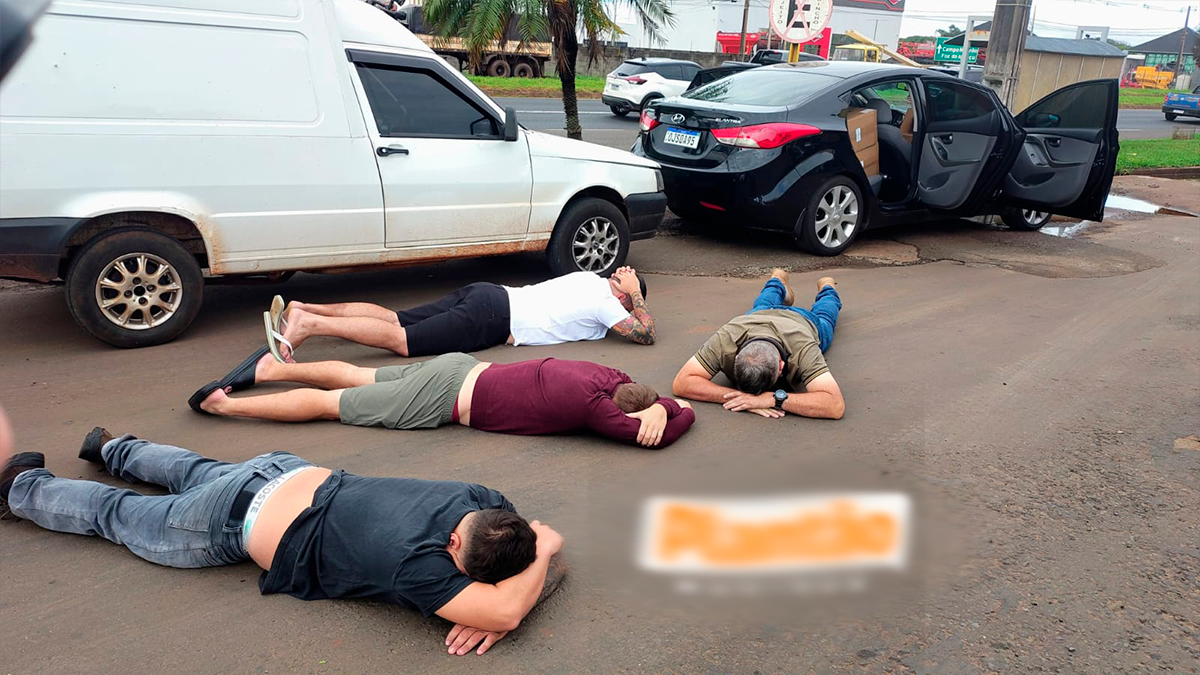 Quadrilha é presa em Maringá por aplicar golpes em comerciantes