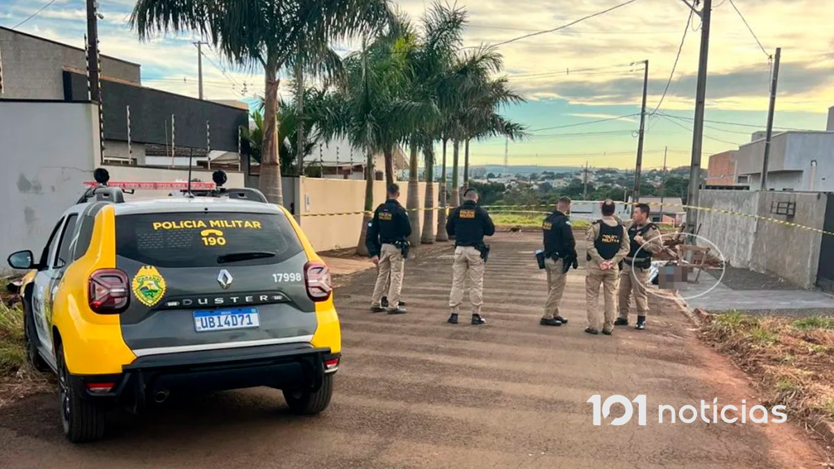 Confronto armado com a Polícia Militar termina com homem morto em Faxinal