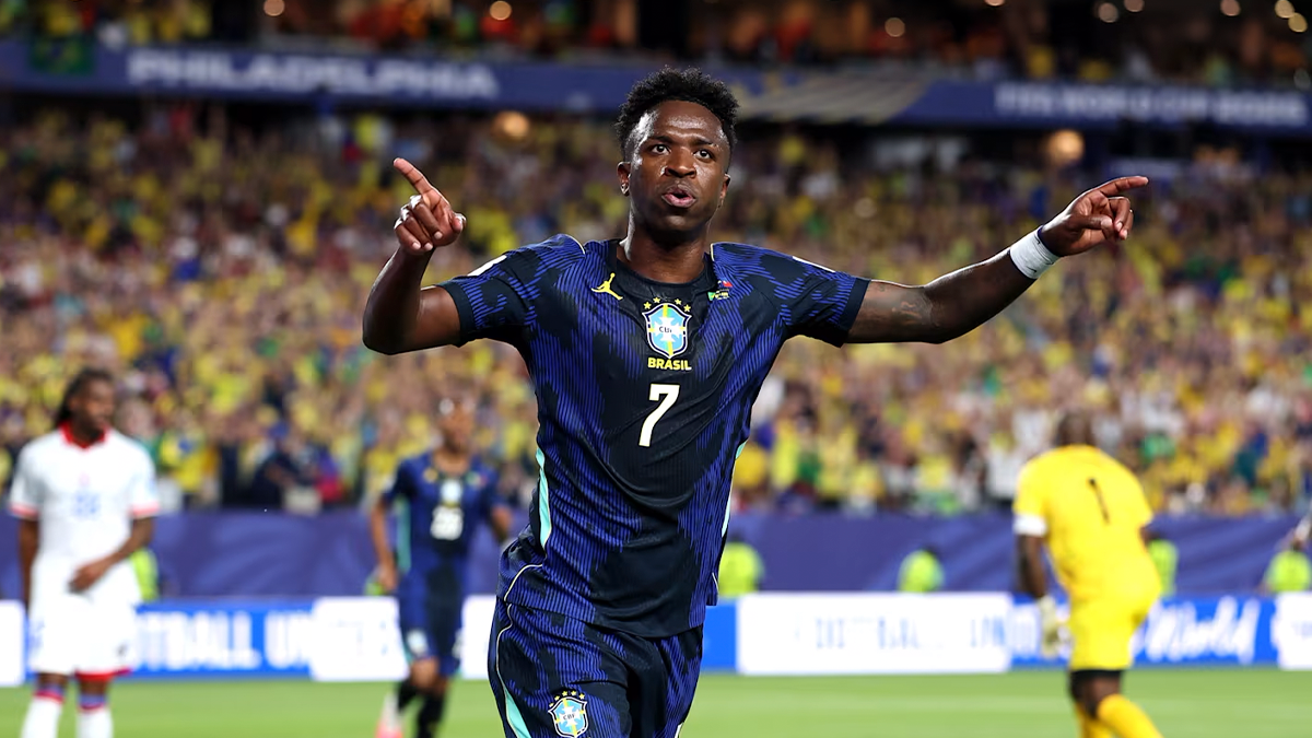 Brasil goleia Escócia com grande atuação de Vini Jr. e garante liderança do grupo na Copa do Mundo