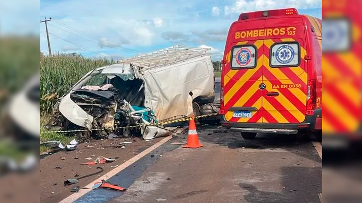 Grave acidente na PRC-466 em Ivaiporã deixa uma pessoa morta e mobiliza equipes de socorro