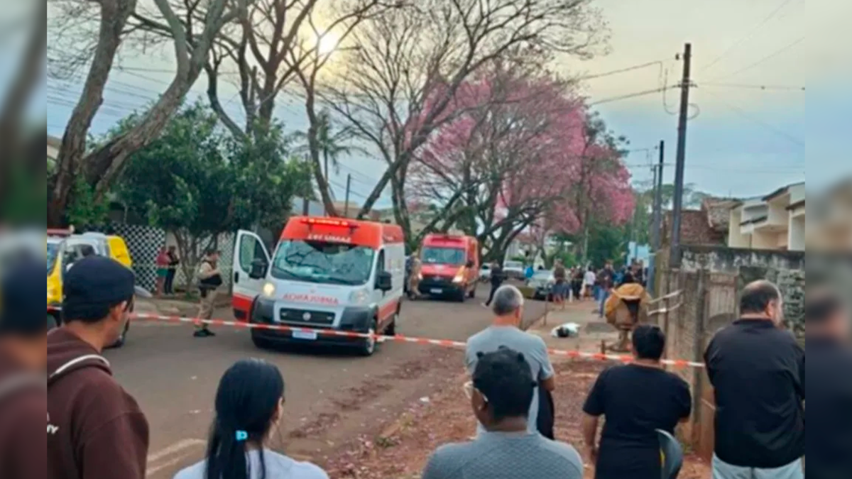 Homem é morto a tiros ao levar o filho para a escola em Mandaguari; Polícia Civil prende um suspeito
