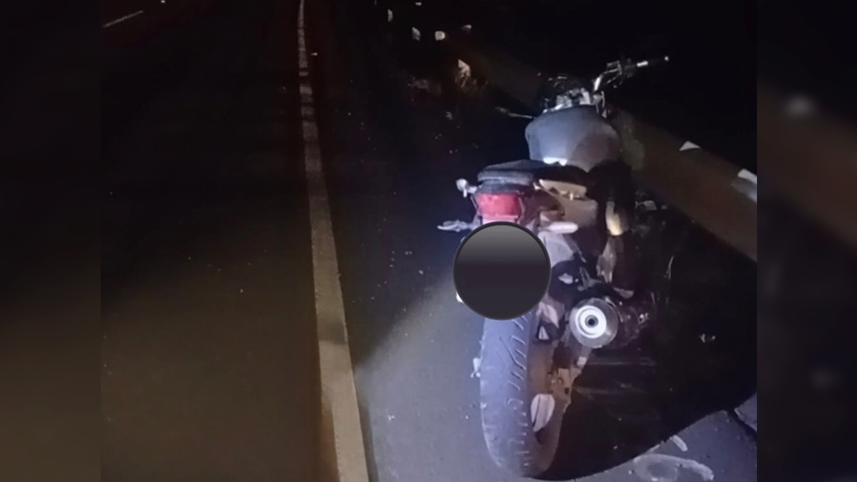 Jovem de 18 anos morre após perder o controle de motocicleta na PR-239 em Pitanga