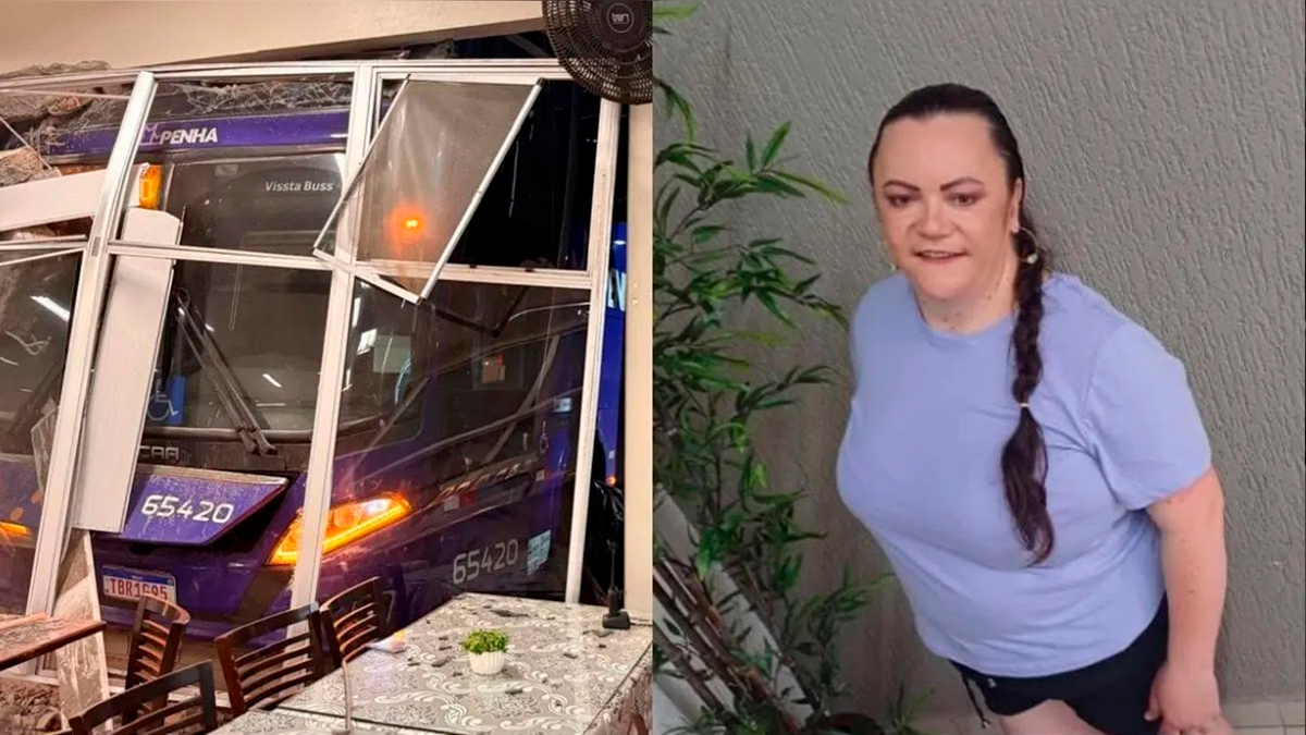 Ônibus invade restaurante e mata gerente de 33 anos às margens da BR-116 em Santa Catarina