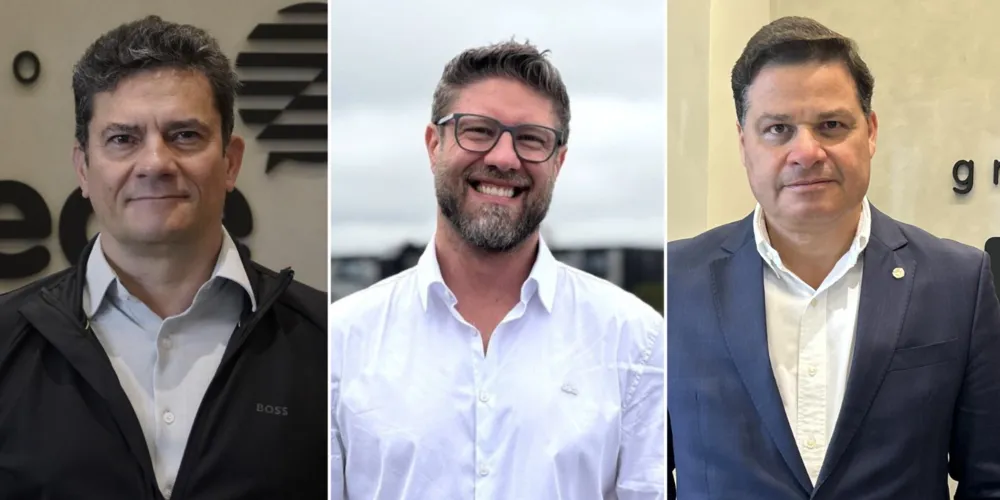 Moro lidera disputa pelo Governo do Paraná com 45,7%, seguido por Requião Filho e Sandro Alex