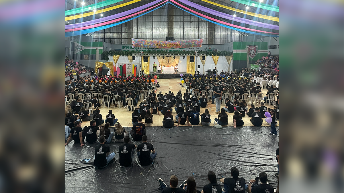 Santa Missa marca o encerramento do 2º Acampamento Mãe de Deus em Cândido de Abreu