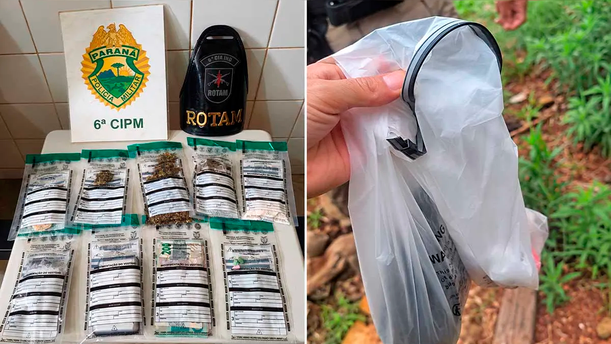 Rotam prende duas mulheres e apreende entorpecentes em Ivaiporã