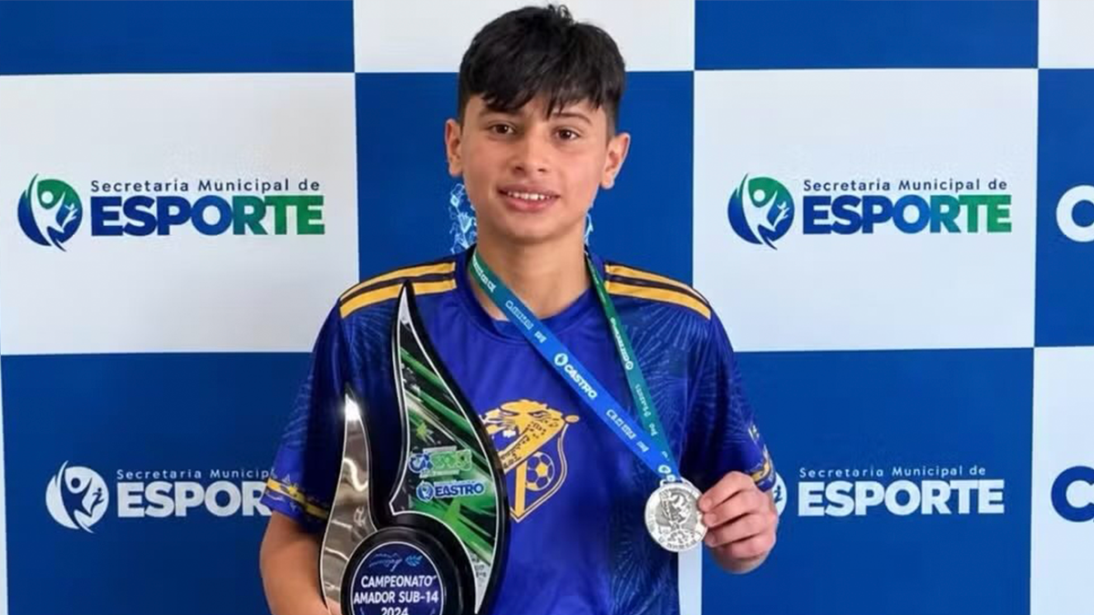 Menino de 12 anos morre após se ferir em brincadeira na escola nos Campos Gerais; Polícia Civil investiga o caso