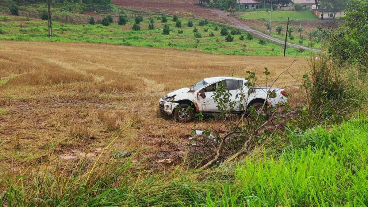 Acidente de trânsito é registrado na descida do Embalo na chegada a Lidianópolis